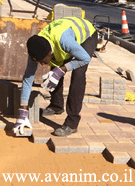 הנחת אבנים משתלבות